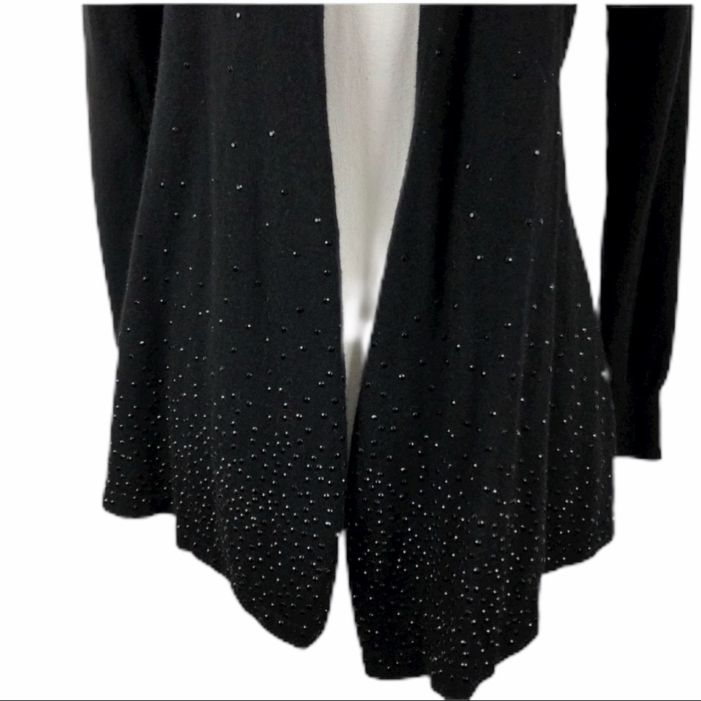 White House black marker black wool cardigan - Picture 2 of 5